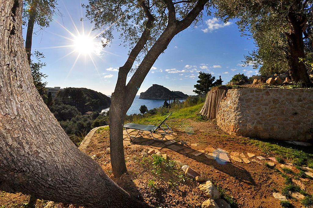 Dolphin Apartments Paleokastritsa Exteriör bild